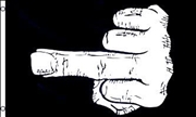 Buy Middle Finger Flag 3'X5'