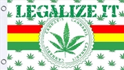 Buy Legalize It Flag 3'X5'