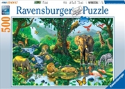 Ravensburger - Harmony in the Jungle 500 Piece Puzzle | Merchandise