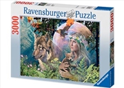 Ravensburger - Lady of the Forest Puzzle 3000 Piece | Merchandise
