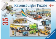 Ravensburger - Busy Airport Puzzle 35 Piece | Merchandise