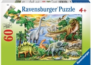 Buy Ravensburger - Prehistoric Life 60 Piece Puzzle
