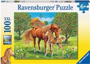 Ravensburger - Horses in the Field 100 Piece Puzzle | Merchandise
