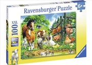 Ravensburger - Animal Get Together Puzzle 100 Piece    | Merchandise