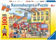 Ravensburger - Fire Brigade Puzzle 100 Piece    | Merchandise
