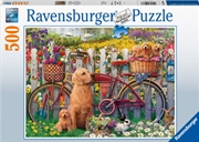 Buy Cute Dogs In The Garden 500 Piece Puzzle