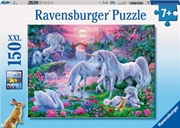 Unicorns At Sunset 150 Piece Puzzle | Merchandise