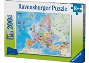 European Map 200 Piece Puzzle | Merchandise