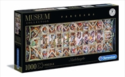 Buy Michelangelo: Sistine Chapel Ceiling - 1000 Piece Panoramic Jigsaw Puzzle