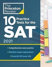 10 Practice Tests for the SAT, 2021 | Paperback Book
