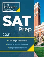 Princeton Review SAT Prep, 2021 | Paperback Book