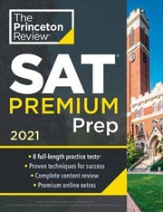 Princeton Review SAT Premium Prep, 2021 | Paperback Book
