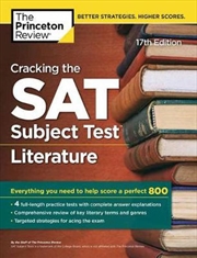 Princeton Review SAT Subject Test Literature Prep, 17th Edition | Paperback Book