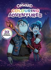 Onward Colouring Adventures (Disney-Pixar) | Hardback Book