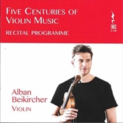 Buy Five Centuries Of Violin Music