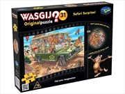 Wasgij Original 31 Safari Surprise 1000 Piece Puzzle | Merchandise