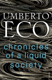 Buy Chronicles of a Liquid Society