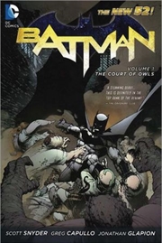 Batman Vol. 1 The Court Of Owls (The New 52) | Paperback Book