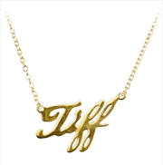 Child's Play - Tiffany 18K Gold Necklace Replica | Apparel