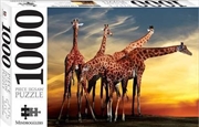 Buy Giraffes Open Air Zoo France 1000 Piece Puzzle