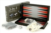 Buy Magnetic 3 In 1 14inch - Chess, Checkers & Backgammon Set