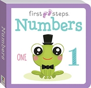 First Steps Large Board Book: Numbers | Books