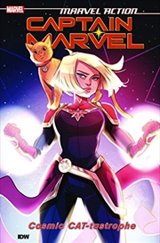 Marvel Action: Captain Marvel: Cosmic CAT-tastrophe (Book One) | Paperback Book