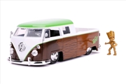 Buy Guardians of the Galaxy: Vol. 2 - 1962 Volkswagon Bus with Groot 1:24 Scale Hollywood Ride