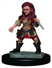 Dungeons & Dragons - Icons of the Realms Female Halfling Rogue Premium Miniature | Games