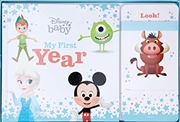 Buy My First Year (disney Baby: Book And Milestone Cards)