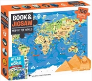 Atlas Of The World 150 Piece Jigsaw Puzzle | Merchandise