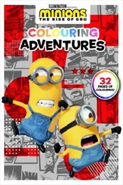 Minions The Rise Of Gru: Colouring Adventures | Paperback Book