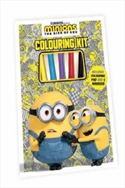 Minions The Rise Of Gru: Colouring Kit | Paperback Book