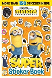 Buy Minions The Rise Of Gru: Super Sticker Book
