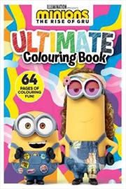 Minions The Rise Of Gru: Ultimate Colouring Book | Paperback Book