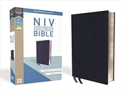 Buy Niv, Thinline Bible, Bonded Leather, Navy, Red Letter Edition, Comfort Print