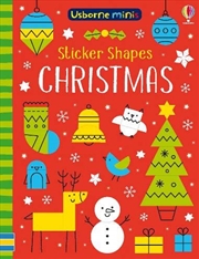 Buy Mini Books Sticker Shapes Christmas (usborne Mini Books)