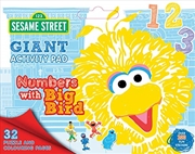 Buy Sesame Street: Numbers With Big Bird Giant Activity Pad