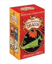 How To Train Your Dragon Books 1-4 ANZ Pack | Hardback Book