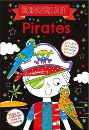 Scratch Art Fun Pirates | Colouring Book