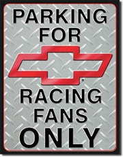 Chevy Racing Parking | Merchandise