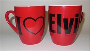 Elvis I Love Red Mug | Merchandise
