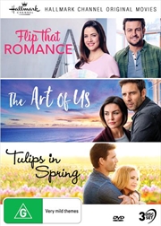 Hallmark - Flip That Romance / The Art Of Us / Tulips In Spring | DVD