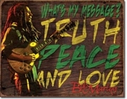 Bob Marley Message Tin Sign | Merchandise
