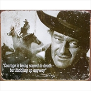 John Wayne Courage Quote | Merchandise