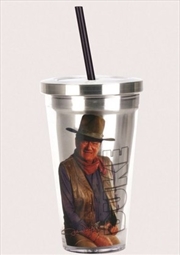 Buy John Wayne Cup W Straw