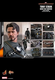Iron Man - Tony Stark Mech Test Deluxe 1:6 Scale 12" Action Figure | Merchandise
