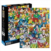 DC Comics Retro Cast - 1000 Piece Puzzle | Merchandise
