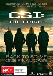 Buy CSI - Crime Scene Investigation | The Finale