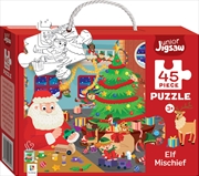 Buy Junior Jigsaw - Elf Mischief 45 Piece Puzzle
